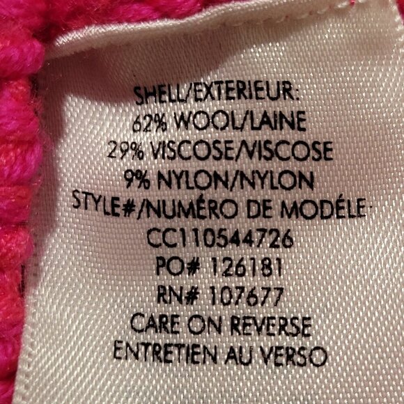 ALICE + OLIVIA Lennie Cable Mini Dress Wild Pink Long Sleeve Medium M - Picture 8 of 9